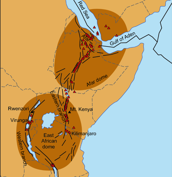 Map of Kilimanjaro